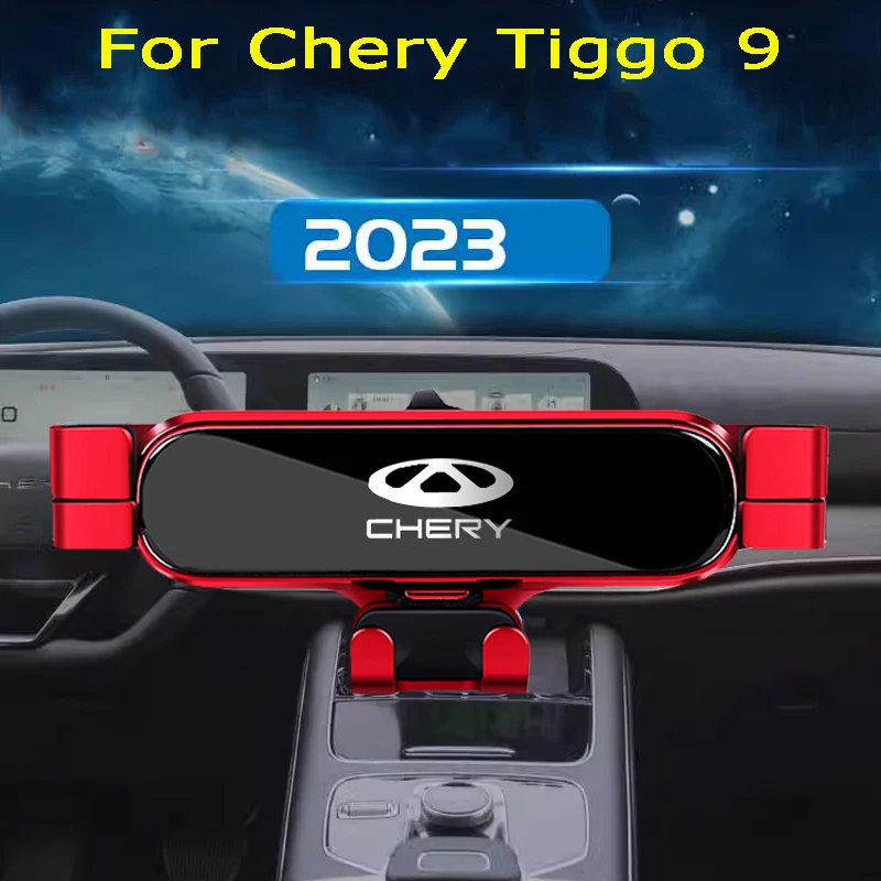 

Автомобильный держатель для телефона Chery Tiggo 9 2023, кронштейн для стайлинга автомобиля, Поворотная подставка для GPS, Аксессуары для мобильных телефонов