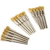 15Pcs 5mm Brass Rotary Wire Wheel Pencil Polising Brushes Steel Wire Wheel Brushes For Power Drill Tool Polishing Cleaning Tools 3
