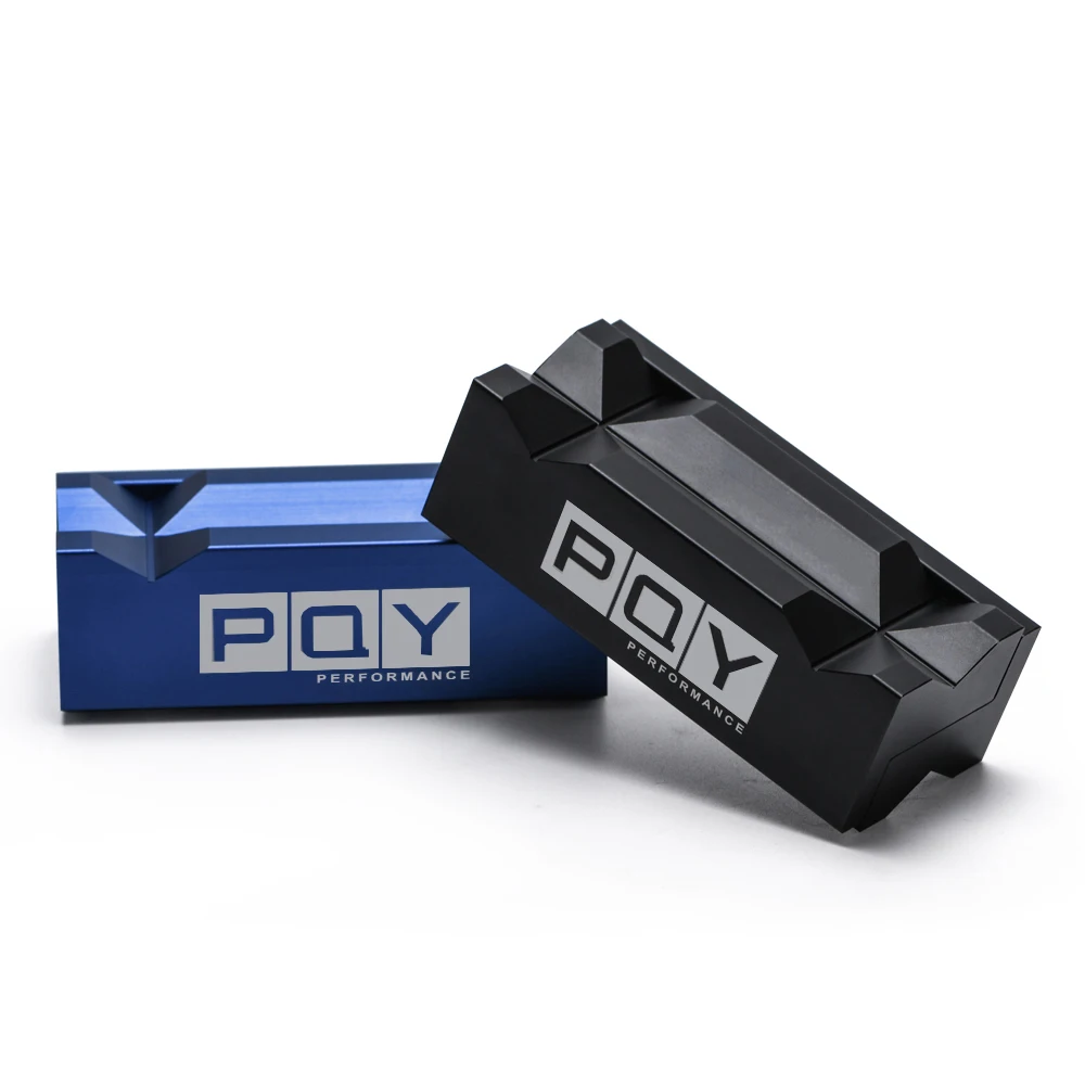 PQY Aluminum line separator Vise Jaw Protective Inserts Magnetized For AN Fittings With Magnetic Back PQY-SLV0304-01 aluminum hose fitting