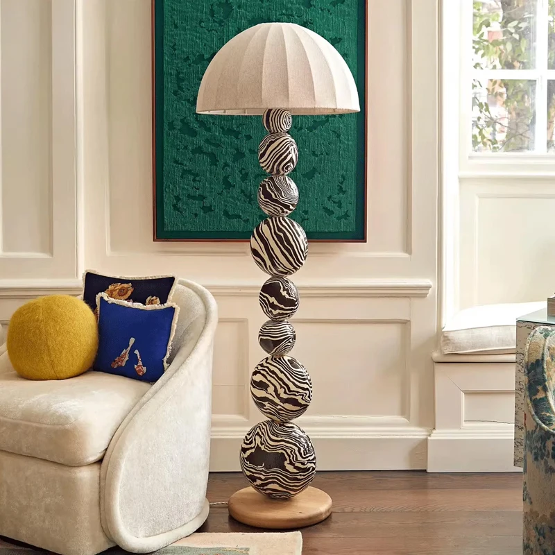 Zebra Floor Lamp