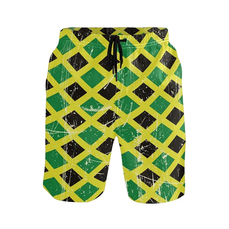 

Abstract Stribes Plaid Graphic Shorts Pants Pop 3D Printed Hip Hop y2k Board Shorts Summer Hawaii Swimsuit Cool Surf Swim Trunks
