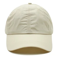 New Summer Unisex Quick Dry Snapback Cap Women Solid Color Korean Version Adjustable Baseball Caps Outdoors Thin Hip Hop Dad Hat 2