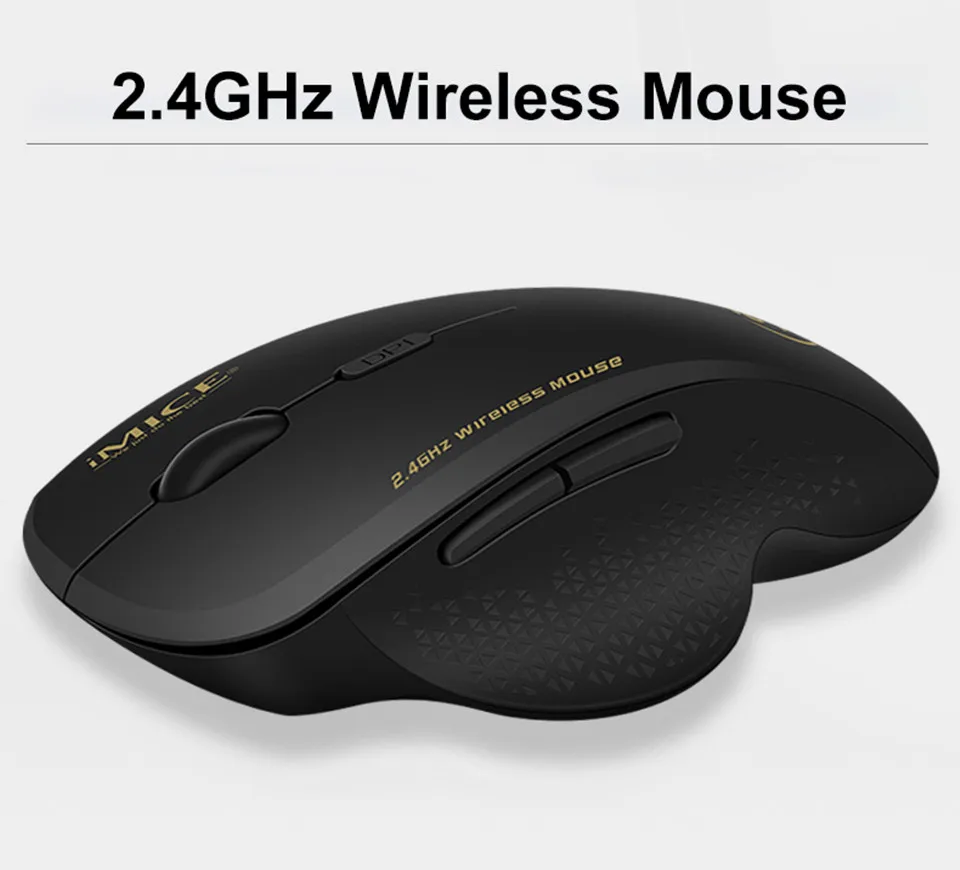 2.4G Wireless Mouse Computer Mouse Ergonomic Mouse Gaming 1600 DPI USB Optical Mause Gamer Pc Mice Wirelesss For Computer Laptop