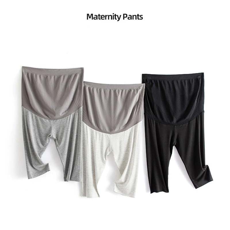 Pregnant Women Leggings Maternity Pants Belly Support Pants Spring and Summer Pregnancy Clothes for Maternity Clothings