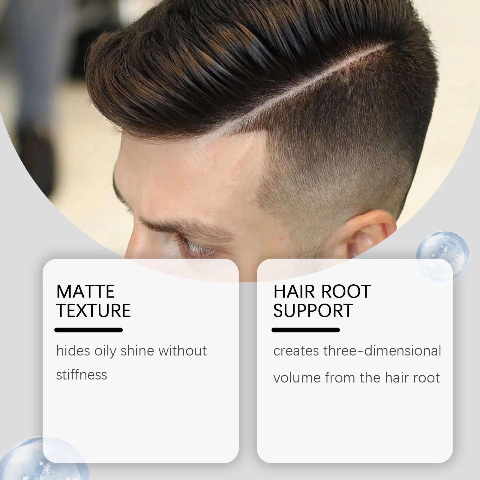 East Moon Man Styling Fluffy Powder Increasing Volumizing More Thickening Shadow Non Grease Instant Cover Hair Texture Powders view 3