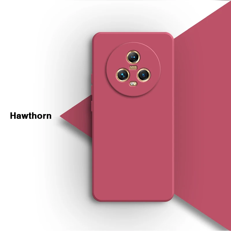 High-Quality Liquid Silicone Phone Case with Soft Lens Protection