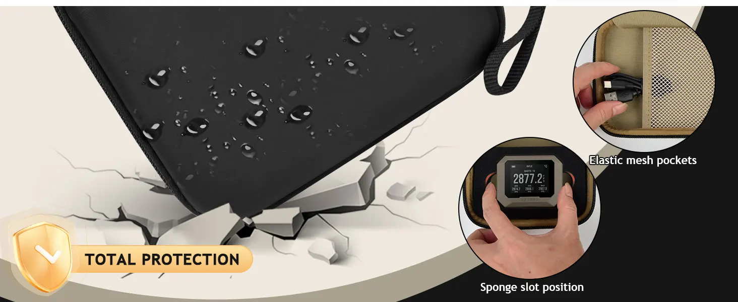 Exterior hard protective shell for Garmin Xero Case