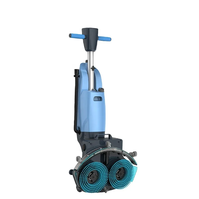 Electric Floor Scrubber Cleaner with 18” Power Mop Brushes Cordless 36V  Battery Powered