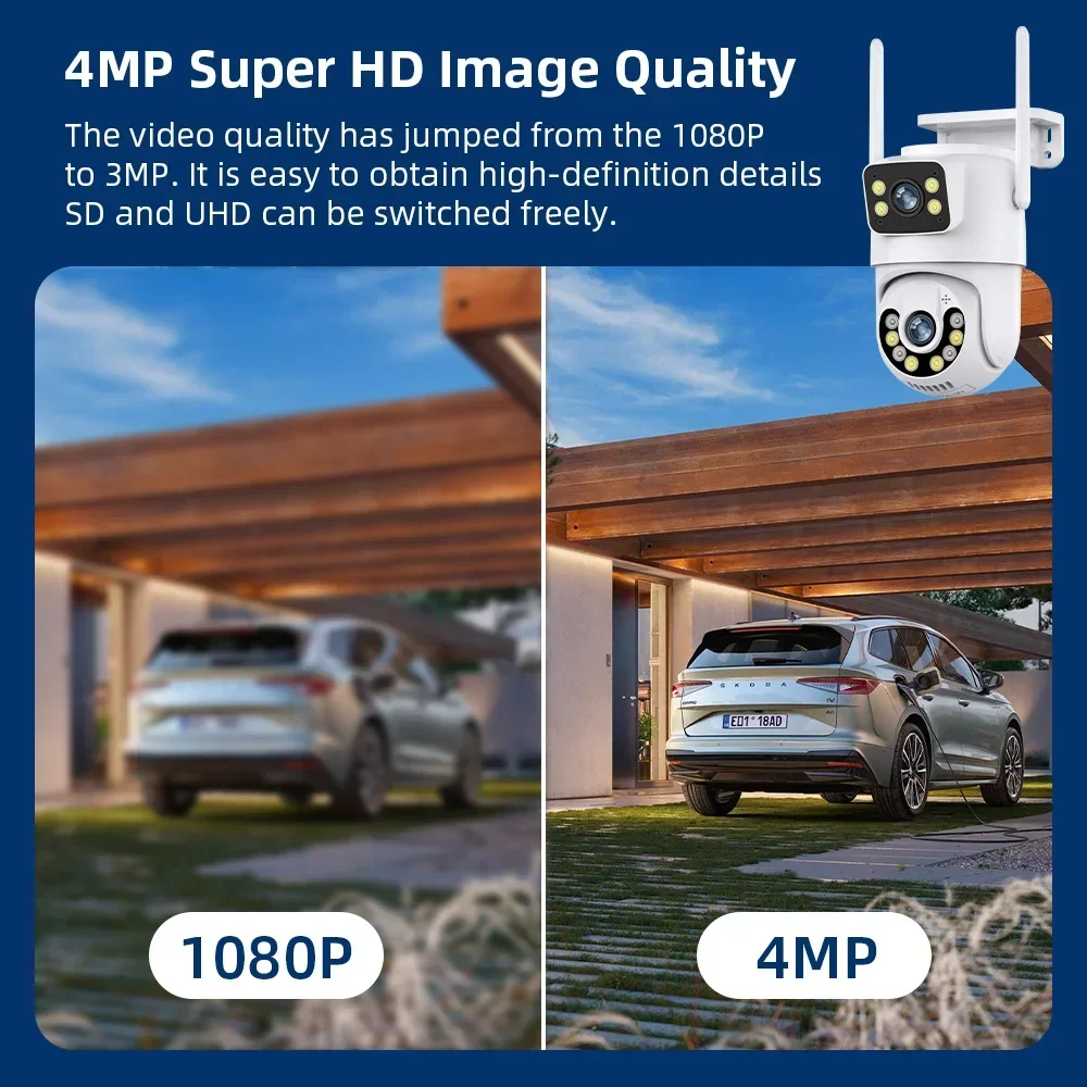 PEGATAH 8MP IP  ī޶, 4K HD  , ߿    PTZ ī޶,  ܺ AI Ʈ ICsee