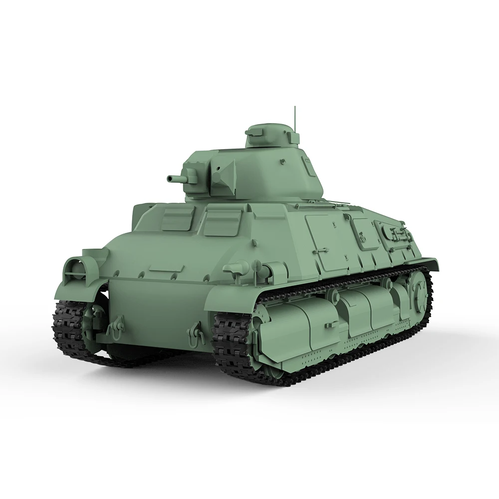 

SSMODEL SS144661 1/144, набор военной модели, Франция, S-35, средний танк