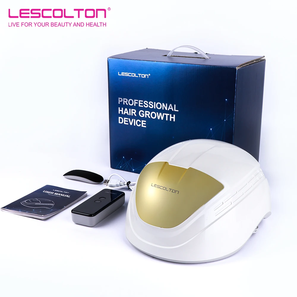 LESCOLTON 育毛装置 レーザー育毛ヘルメット レーザーキャップ