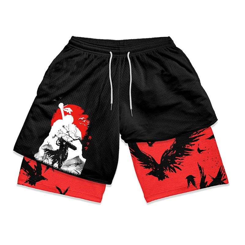 Anime Gym Shorts - Etsy