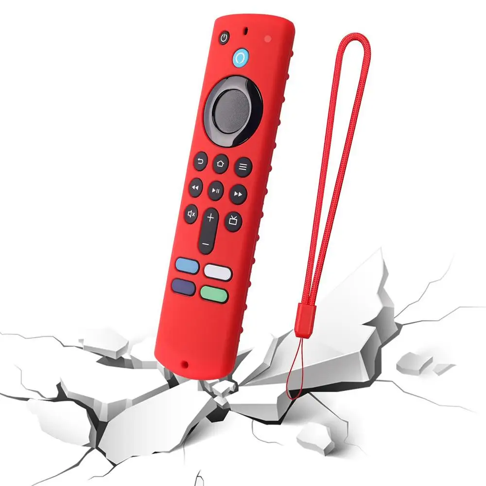 Description Picture 2 of itemAll-new Amazon Fire TV Stick 4K 2023 Remote Control Silicone Cover Case Anti-drop Dustproof Shockproof Skin Sleeve Anti-fall