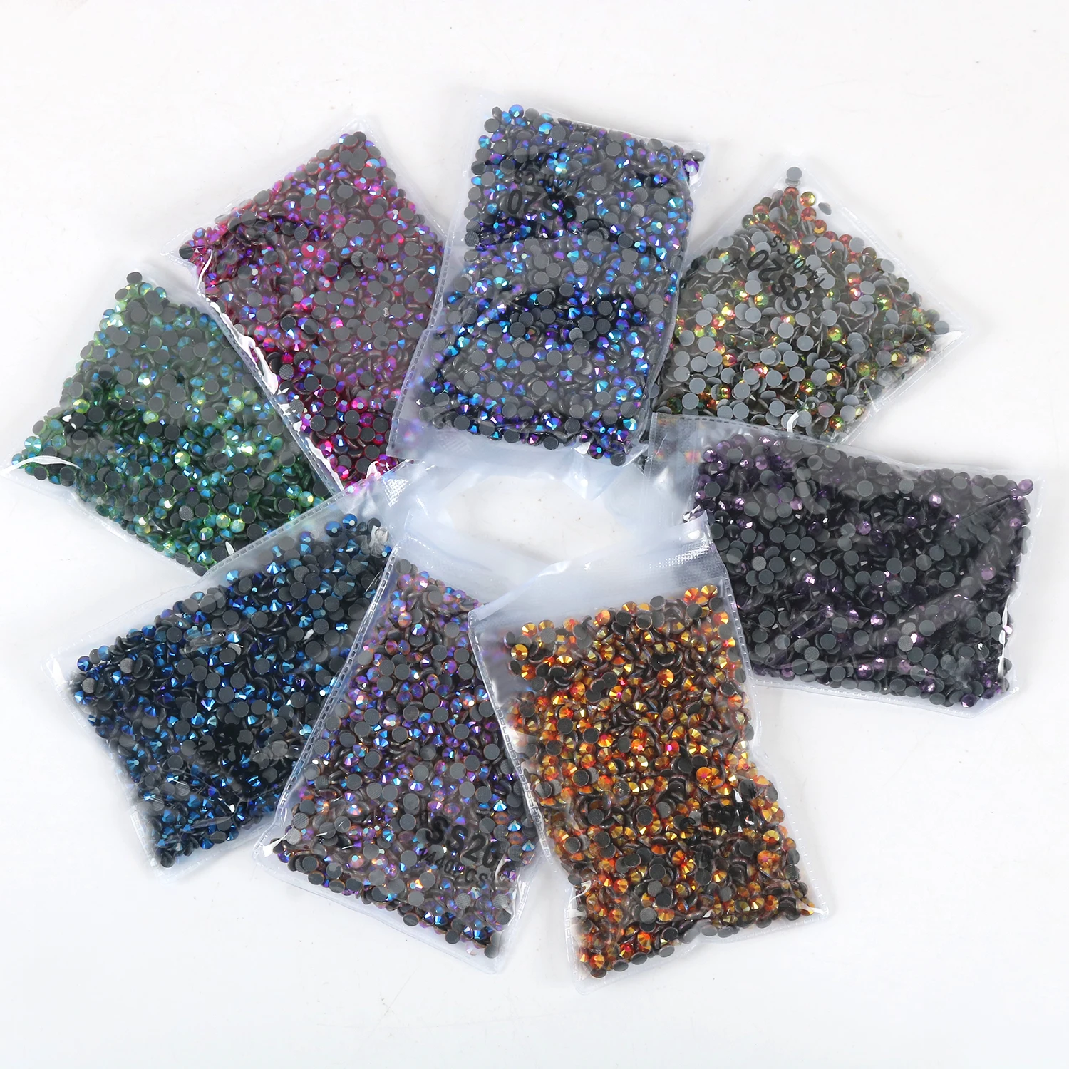  Rhinestones for Crafts with Gem Glue Gel, Bedazzler kit with  Rhinestones Flatback Crystals for Crafts Bling Kit Adhesive, Flat Back  Colorful Rinestones Set for Clothing Clothes Fabric Shoes Tumblers