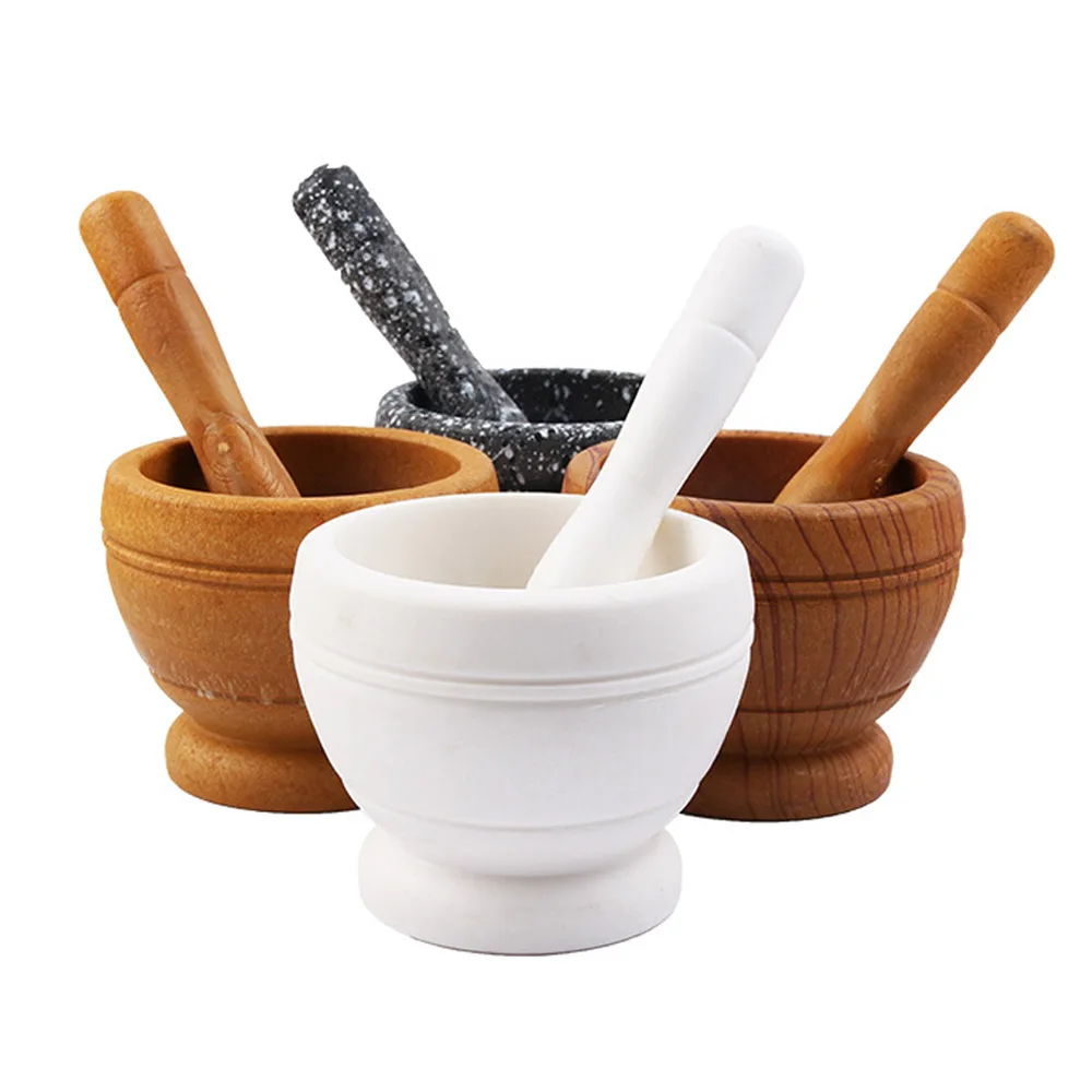 Kitchen Grinder Pressing Garlic Mashed Garlic Mashing Pot Manual Mashing Medicine Pot Jujube Pounding Mortar