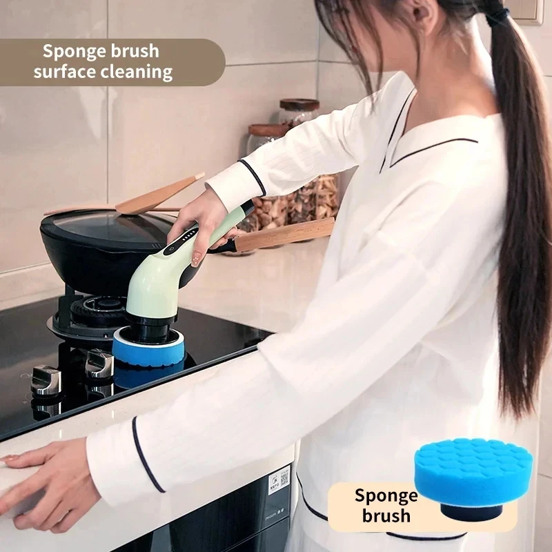 9-in-1 Electric Cleaning Brush Multipurpose
