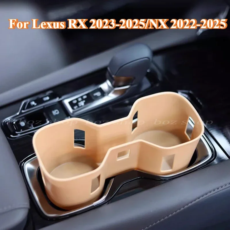 Car Central Control Water Cup Holder Storage Box for Lexus RX 350h etc