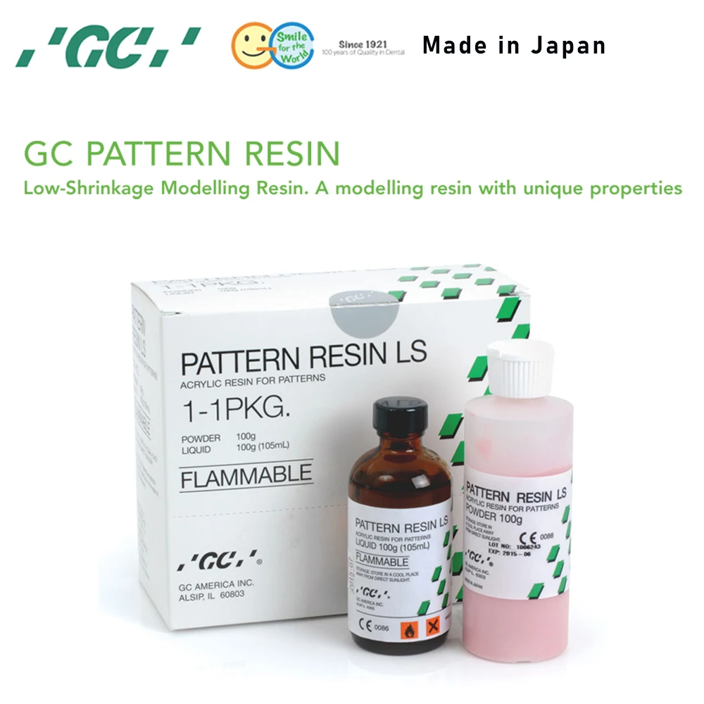 Dental Resin Modeling Kit Acrylic Pattern Resin Ls GC Fuji Duralay Dies