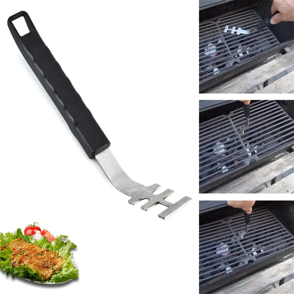 1pcHeatResistantGrillGrateLifterAntiScaldCookingGrateLifter