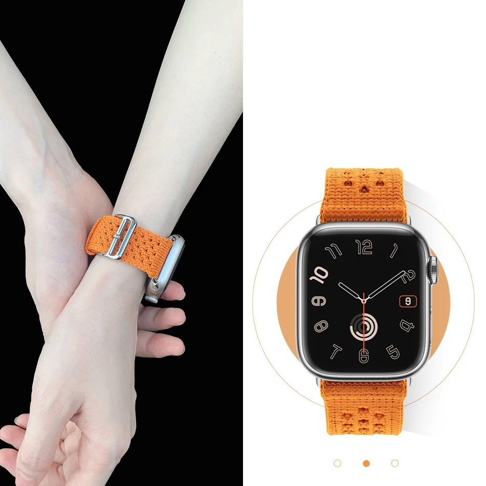 Enhanced Knitted Sports Strap