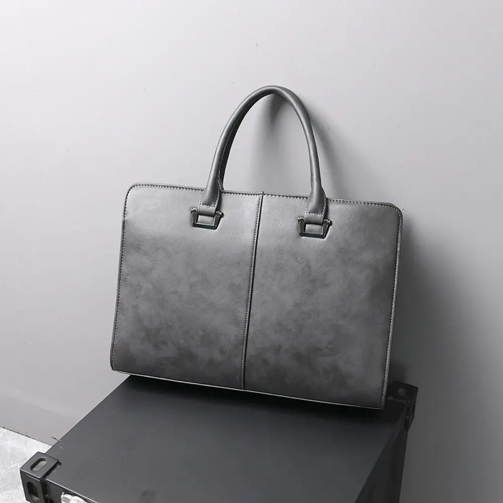 Borsa Per Laptop In Pelle Custodia Per Computer Da Uomo Per Macbook Pro Air 13 14 15 16 Chromebook Xiaomi Lenovo Huawei Dell Hp Surface Pro 9