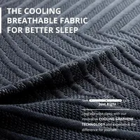 12 Inch King Memory Foam Mattress for Back Pain,Cooling Gel Mattress Bed in a Box,Made in ,Therapeutic Medium Mattress,76x80x10 3