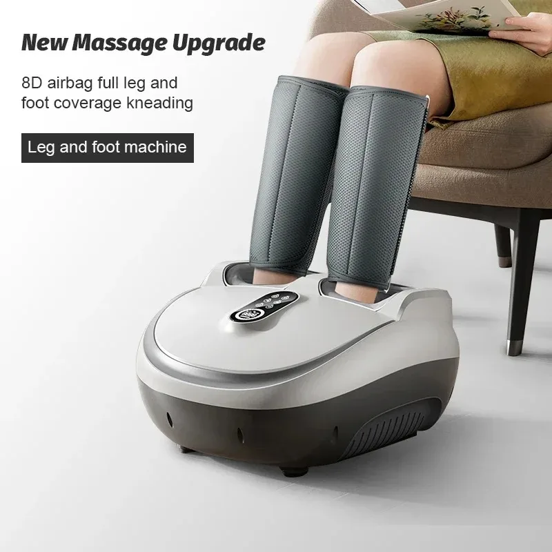 Heated Foot Massager with Air Pressure for Pain Relief