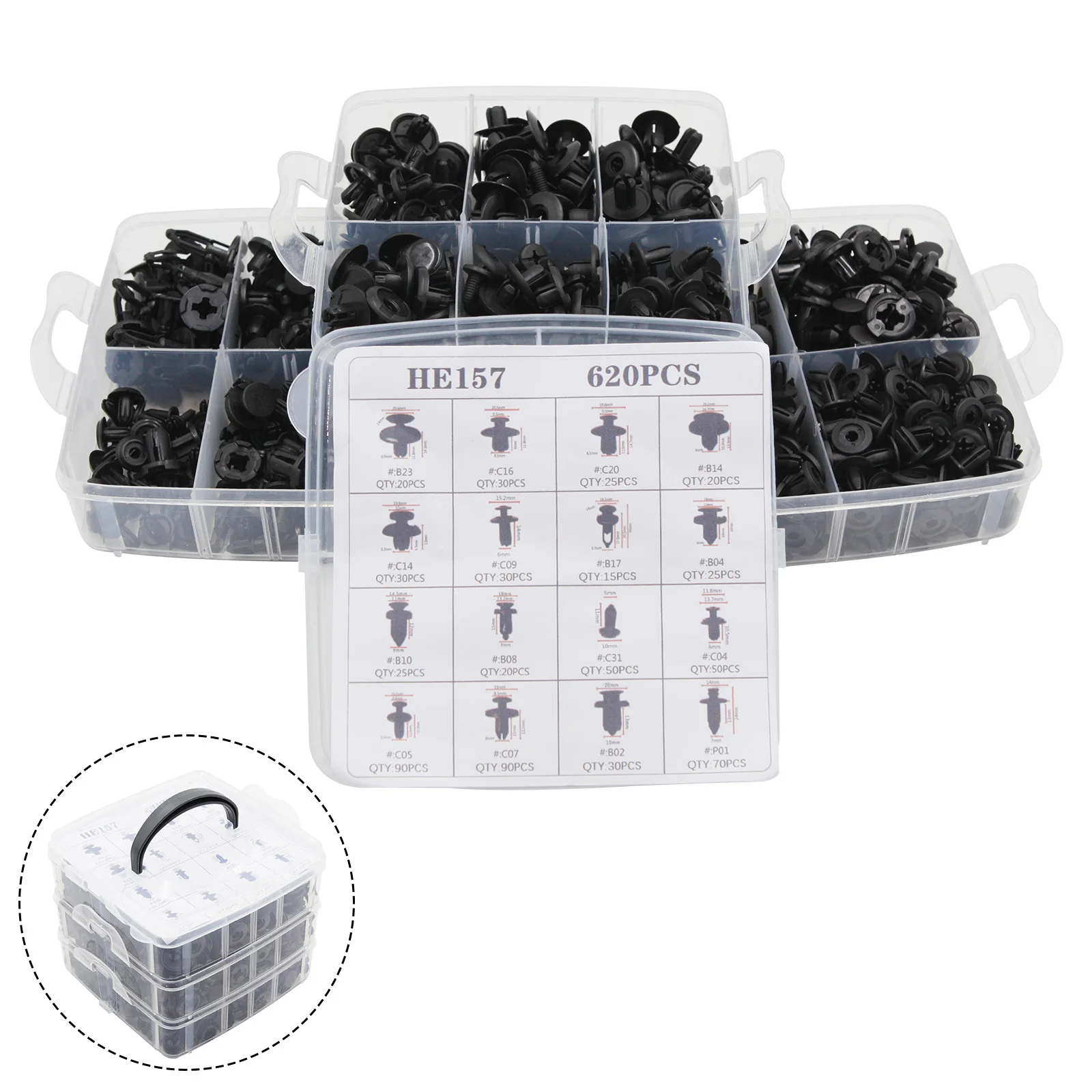 620pcs