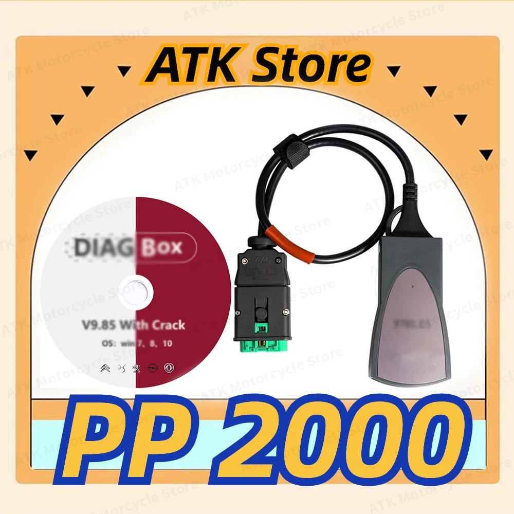 

Auto Diagnostic-Tool Best Lexia3 PP2000 Diagbox V9.85 Simple Version PP2000 Easy Install Lexia 3 For Citroen For Peugeot