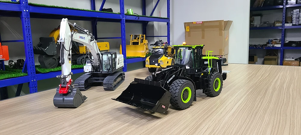 Saf73472228d146b79b4bc45445569ef0h KABOLITE RC 1/18 K966 ładowarka 336GC koparka hydrauliczna K960 ciężarówka hydrauliczna zabawki dla chłopca modelu maszyn budowlanych