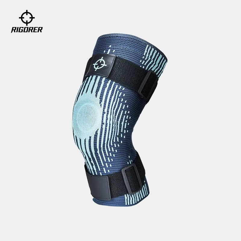 

RIGORER Sports Knee Pad Men Professional Basketball Running Fitness One Shock Absorbing Silicone Meniscus Z321130202