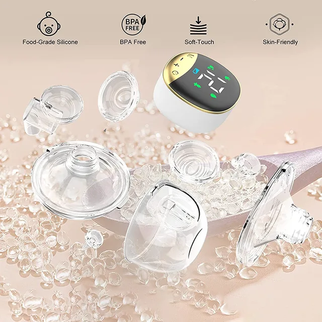 Wireless Breast Milk Extractor Wearable Electric Breastpump Wearable Breast Pump Electric Breast Milk Extractor Breast Pumps 4