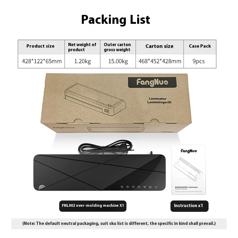 Fnl002 24 New Photo Laminating Machines Home Laminating Machines Hot  Office Photo Laminating Machines Be Suitable For A3 - 4