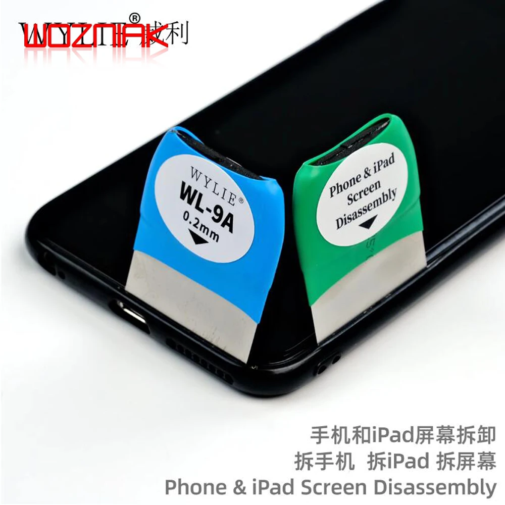 WYLIE WL-9A IPHONE IPAD용 해체 블레이드 국내 생산 곡선형 휴대폰 LCD 화면 해체 도구