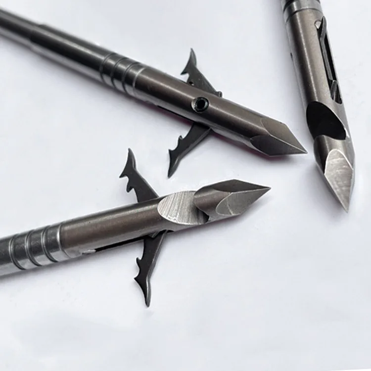 10 Freccette Da Pesca Con Fionda BeNtLi - Acciaio Inox, Perforanti, Smontabili, Per Pesca All'aperto - Foto 11