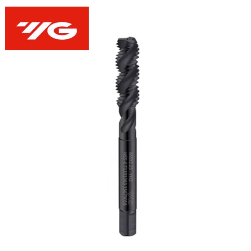 1PCS 한국 YG T1191 스파이럴 플루트 탭 M14 M15 M16 M18 M20 M22 M24 M25 M26 M27 M28 M30 스테인리스 스틸용 기계 나사탭