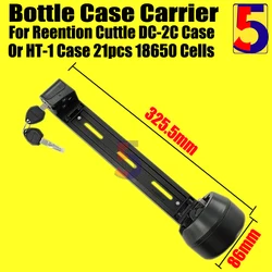 Supporto per batterie a bottiglia mini compatto per ebike per 21 PEZZI di batterie 18650