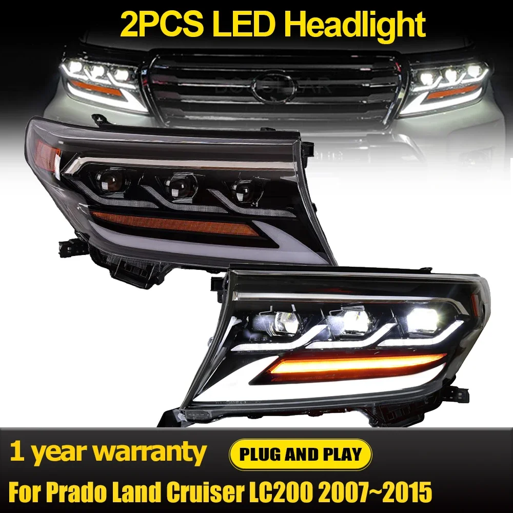 Pack LED TOYOTA LAND CRUISER 200 (_J2_) 4.5 D4-D (2008 à 2024) – Pack Ampoules Extérieur