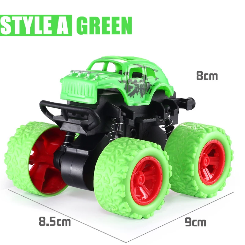 Hot Toys Car Monster Truck Four-wheel Drive Vehicle Stunt Dump Car Inertia Car Toy Dinosaur Pull Back Children Toy Boy Girl Gift