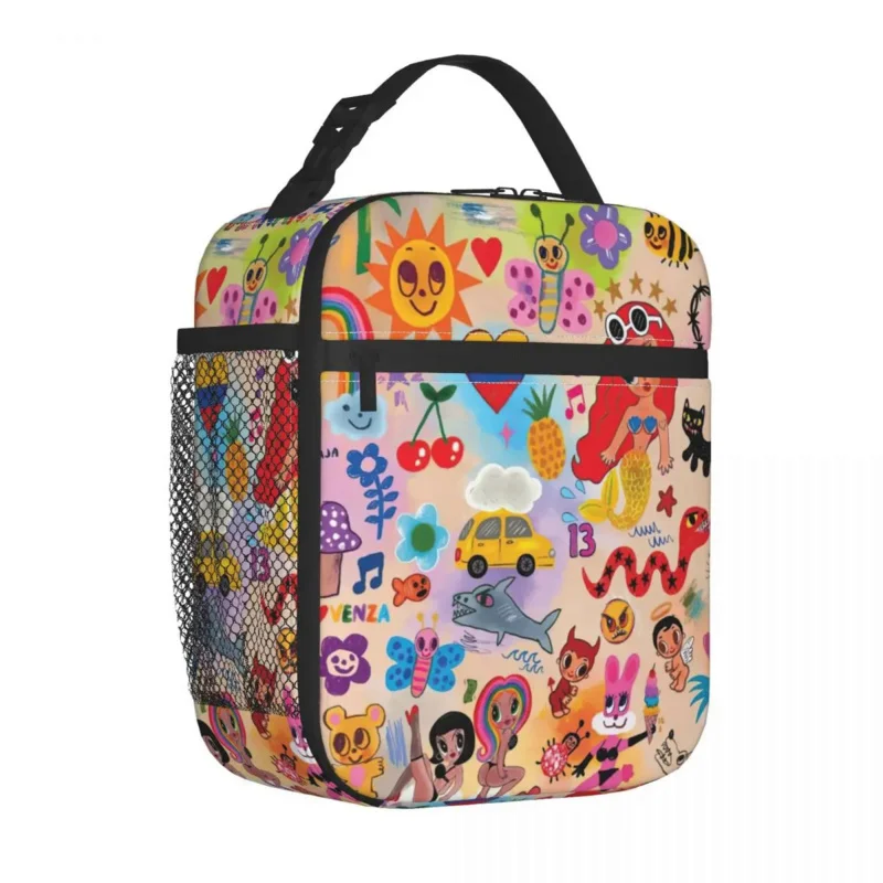 

Manana Sera Bonito Karol G Insulated Lunch Bags High Capacity Reusable Cooler Bag Tote Lunch Box School Picnic Men Women