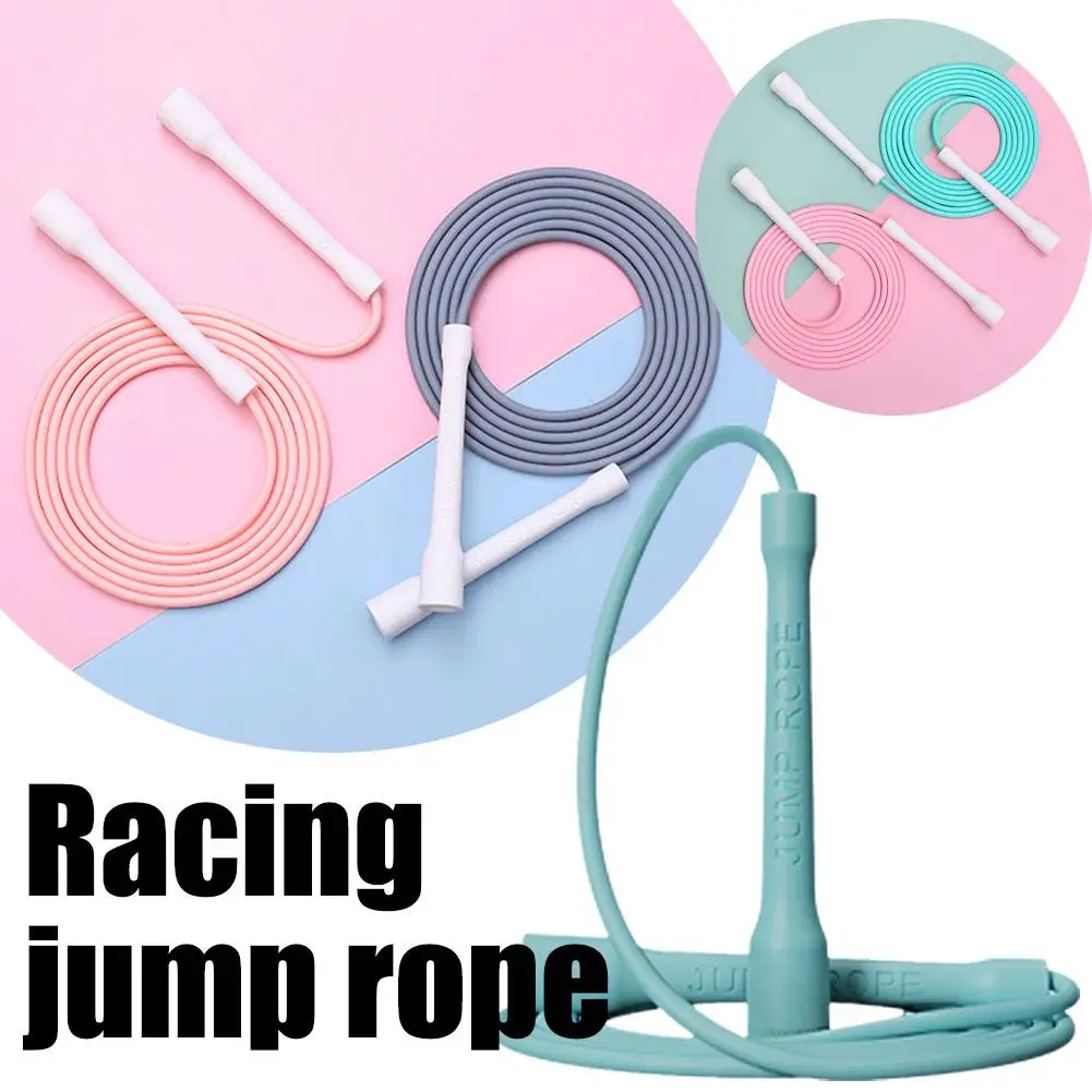 5mm PVC Skipping Rope Adult Jump Rope Weight Loss Children Sports Portable Fitness Equipment Professional Men Women Gym jump rope