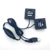 Paste Mini Computer Speaker USB Wired Speakers Universal Stereo Sound Surround Loudspeaker For Computer Laptop Notebook 2