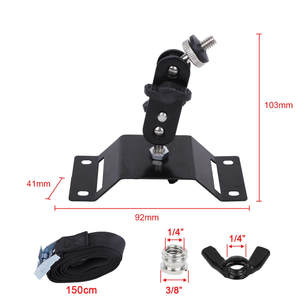 CS06 Tree Screw Mount Holder for CCTV Camera Bracket Tripod Mount Belt Security IP Camera for Hunting Game Cameras Base hunting trail camera,trail camera