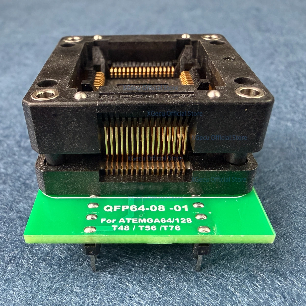 QFP64-DIP40 범용 어댑터 모델: QFP64-08-01 XGECU TL866II/T48/T56/T76 프로그래머와 호환 가능