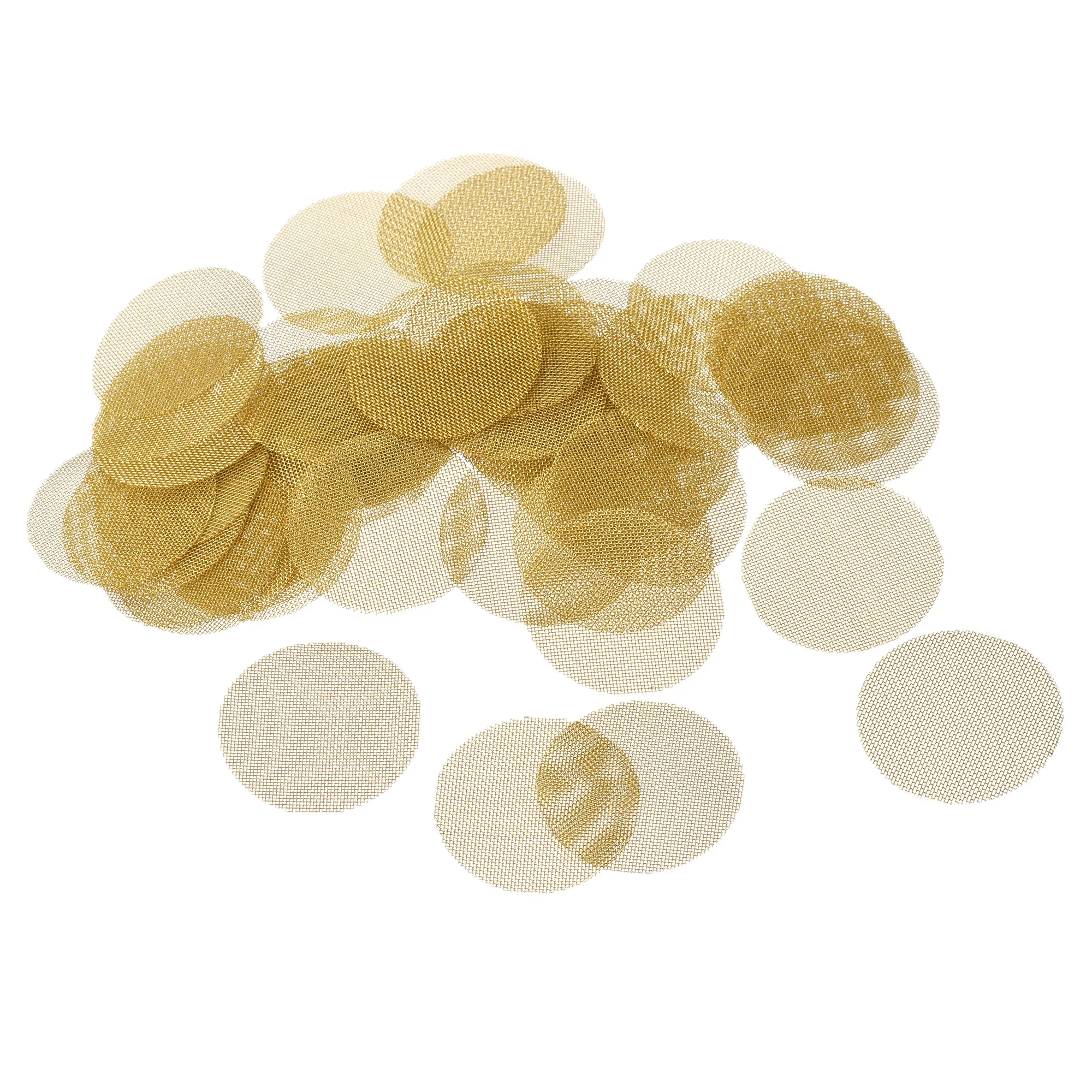 Schermo Per Tubi Uxcell Schermi In Ottone Diametro 25.4Mm Per Filtro Per Tubi, Confezione Da 50 Pezzi