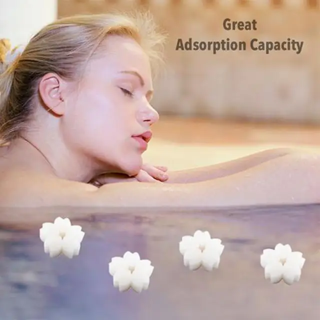 10Db Virágok Olaj Abszorbens Szivacs Multifunkció Tisztító Medence Szűrő Az Uszoda Pezsgőfürdőjéhez - Image 5