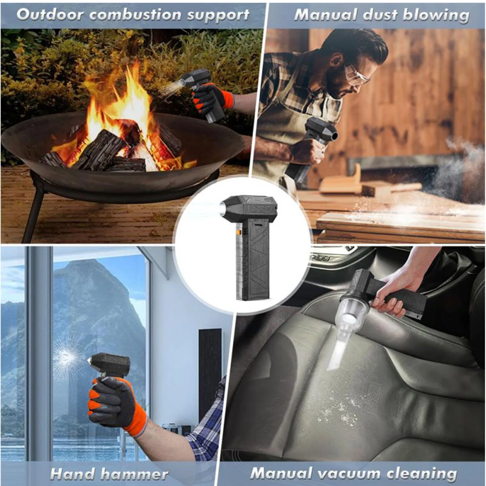 Jet Dry Blower with High Speed Turbofan 130000RPM Powerful Brushless Motor Cordless Handheld Super Jet Fan Blower for Car Cleani 4