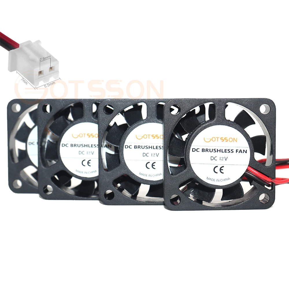 

4PCS 3D Printer Cooling Fan,4010 Blower 40X40 X 10mm Hydraulic Bearing Brushless DC 12v 24v Cooling Fans for 3D Printer