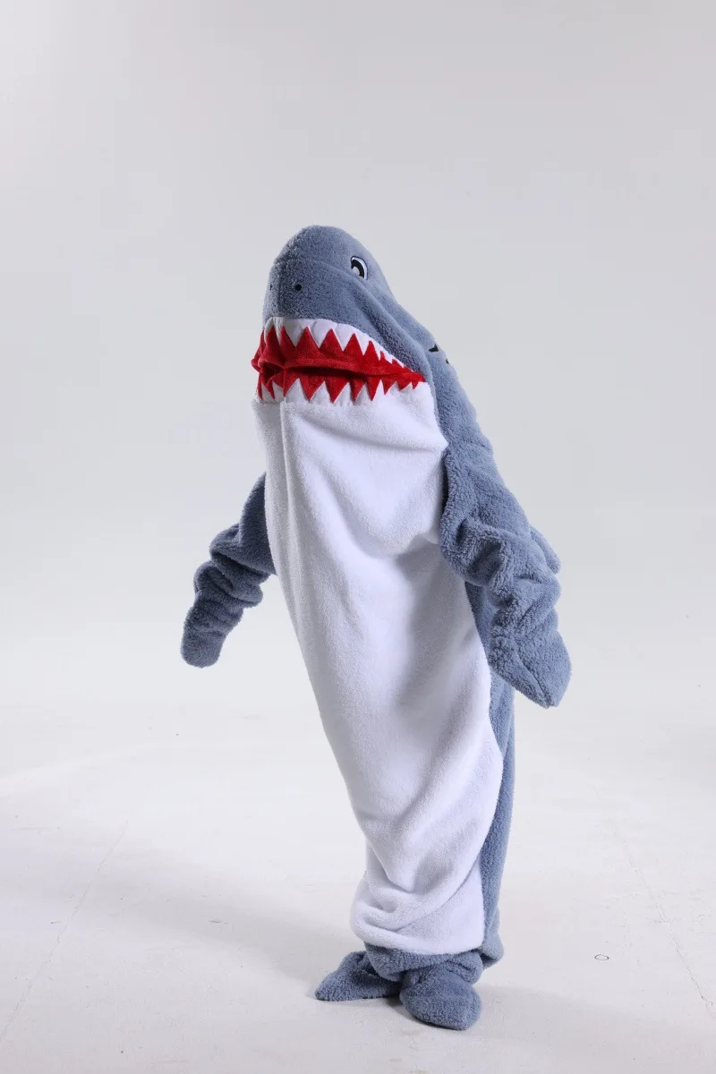 New Shark Blanket Adult Sleeping Bag Homewear Parent-Child