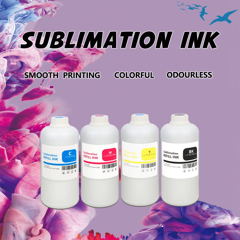 Winnerjet 1000ml Sublimation ink High concentration ink for Epson DX5 DX7 I3200 4720 5113 Printer